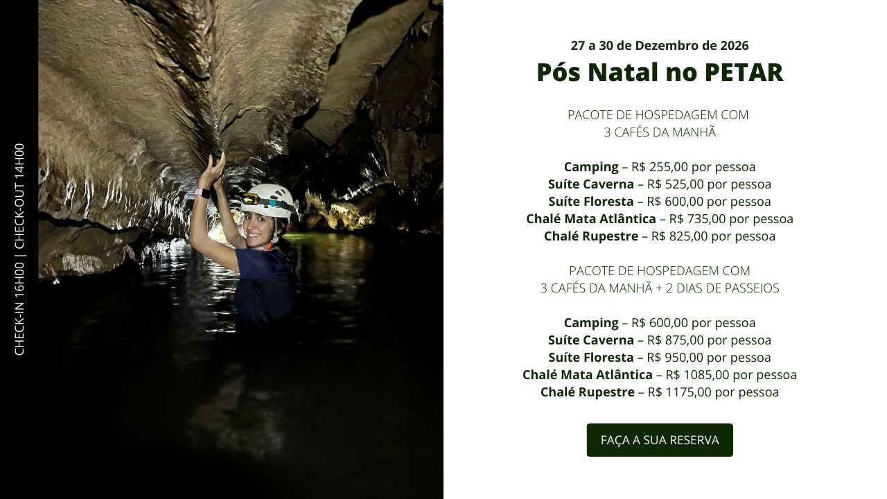 11 - Pós Natal| 27:12 à 30:12 - 3 Pernoites e 2 Dias de Passeio