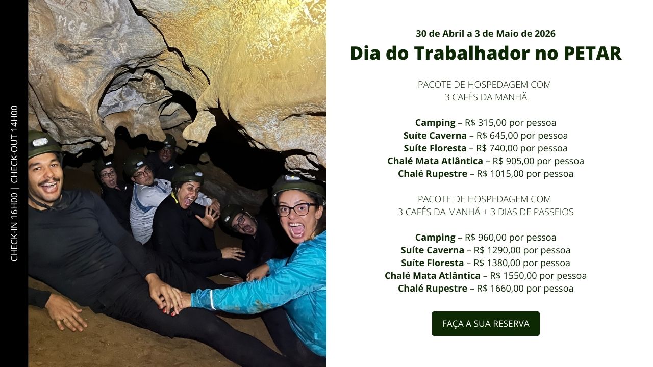 4 - Dia do Trabalhador | 30:04 à 03:05 - 3 Pernoites e 3 Dias de Passeio