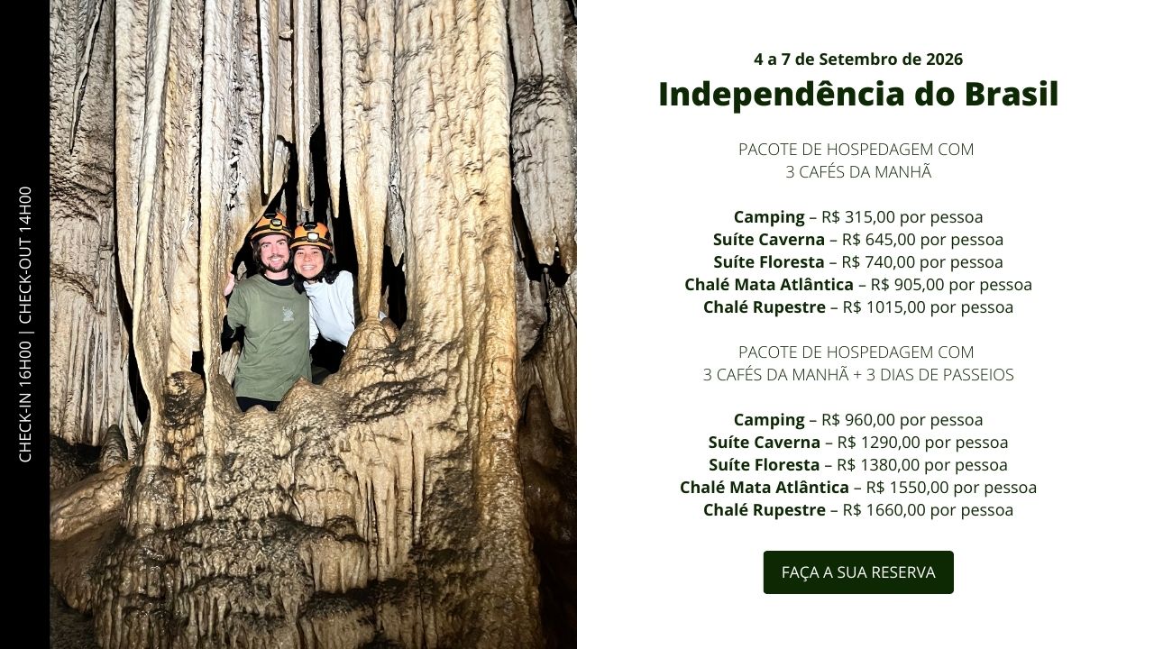 6 - Independência do Brasil| 04:09 à 07:09 - 3 Pernoites e 3 Dias de Passeio